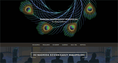 Desktop Screenshot of nagrodadziennikarzy.pl