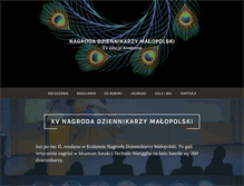 Tablet Screenshot of nagrodadziennikarzy.pl